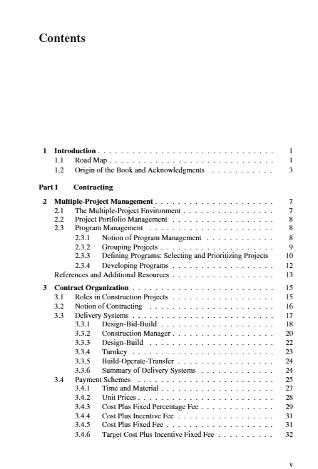 Project Management for Facility Constructions: A Guide for Engineers and Architects 2011th Edition