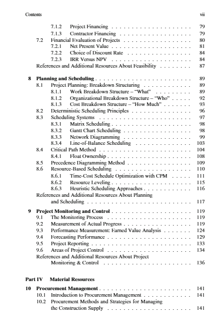 Project Management for Facility Constructions: A Guide for Engineers and Architects 2011th Edition