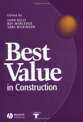 Best Value in Construction 1st Edition