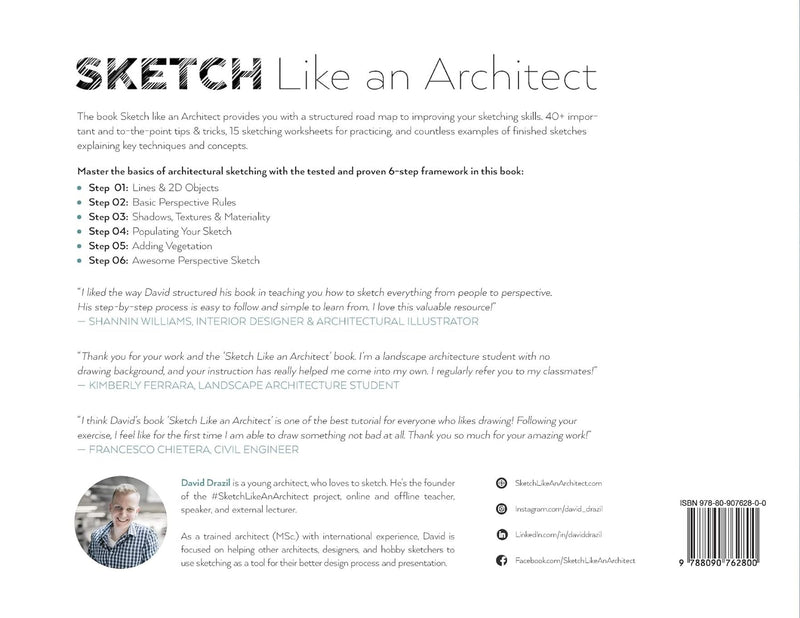 Sketch Like an Architect: Step-by-Step From Lines to Perspective