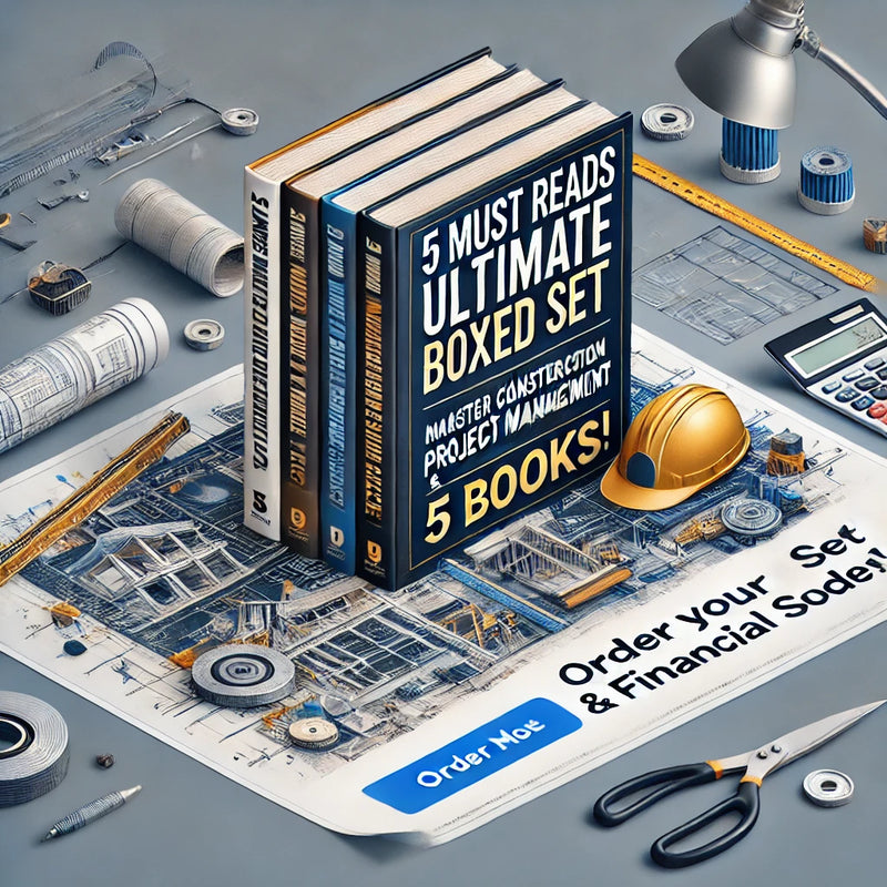 🚧 Boost Your Construction Management Skills – Learn from the Experts! 🎯(5 Books)