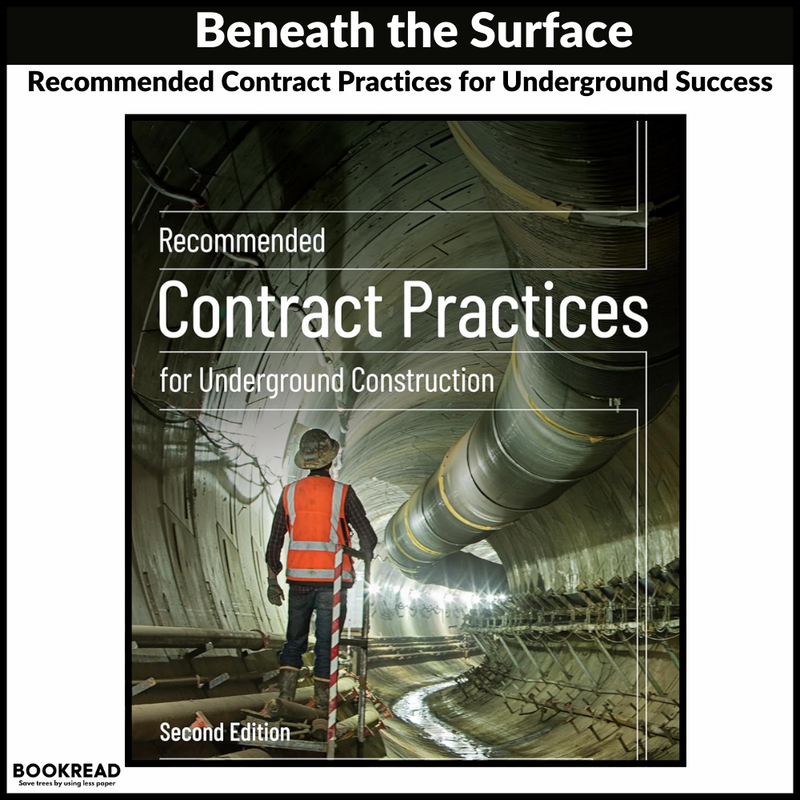 Recommended Contract Practices for Underground Construction 2nd Edition