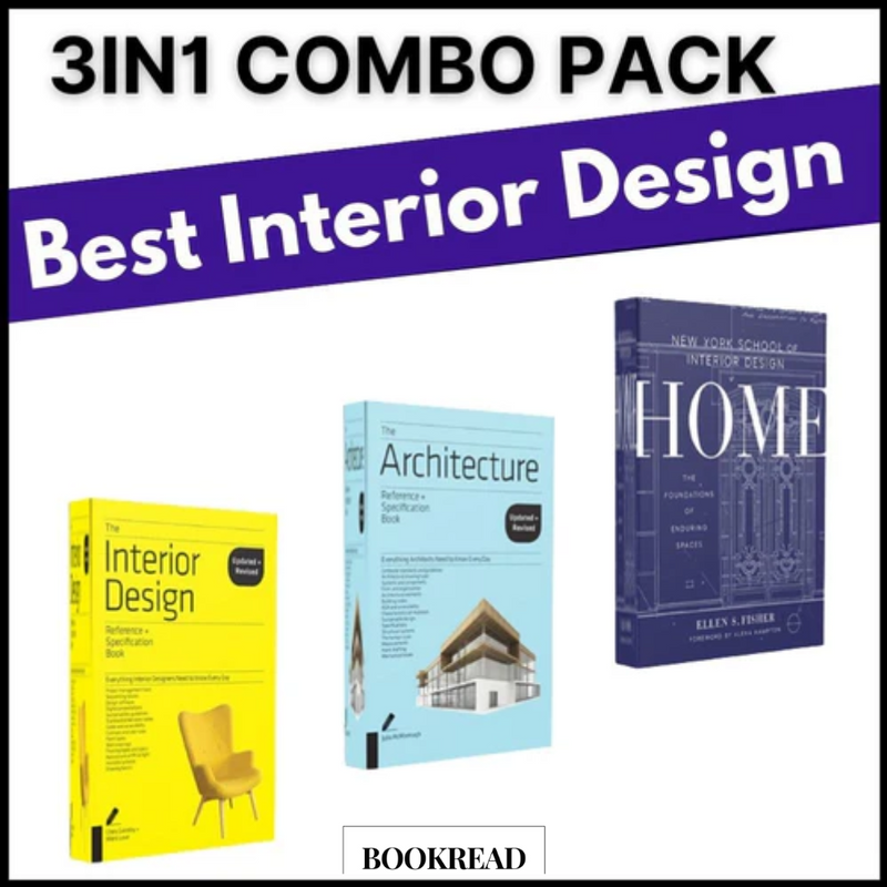 3IN1 COMBO PACK Best Interior Design Books