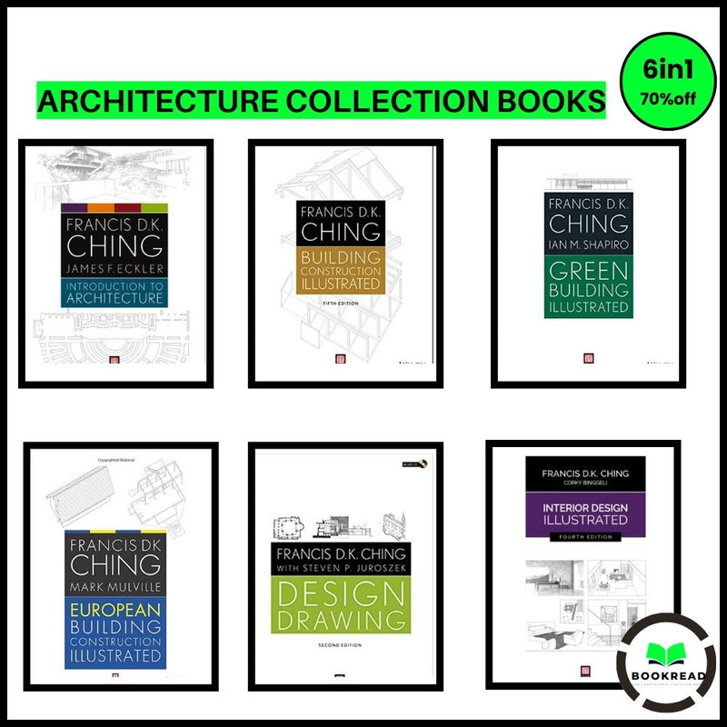ARCHITECTURE COLLECTION BOOKS 6in1 - Bookread
