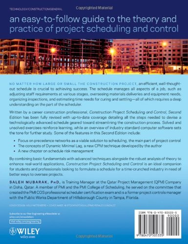 Construction Project Scheduling and Control 2nd Edition